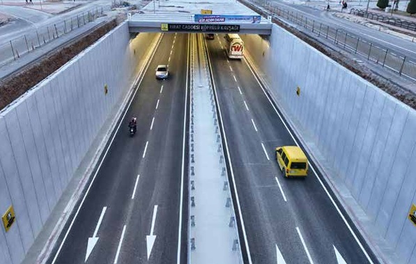 Konya Fırat Caddesi Köprülü Kavşağı